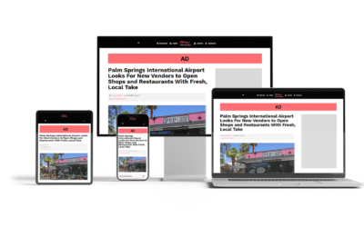 Full Width Header Banner Ad (Homepage)