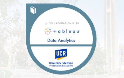 The University of California Riverside To Offer Paid Data Analytics Program in Partnership with Tableau